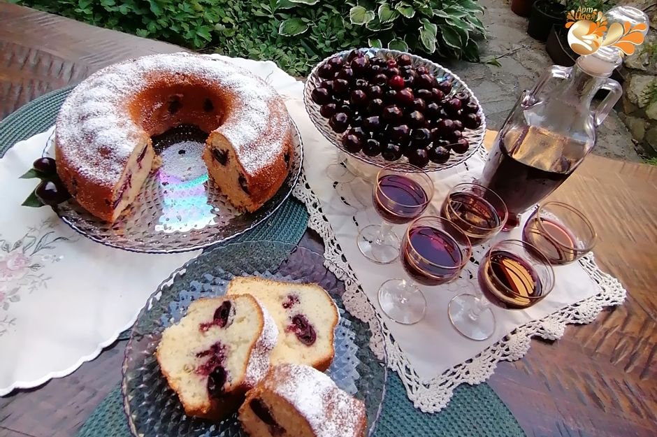 Кекс с череши
