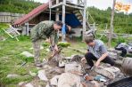 Пикник със свежа пъстърва